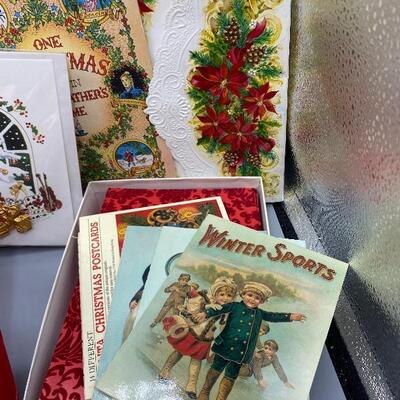 #1 Mixed Lot of Vintage Holiday Christmas Cards YD#012-1120-00025