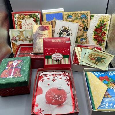 #1 Mixed Lot of Vintage Holiday Christmas Cards YD#012-1120-00025