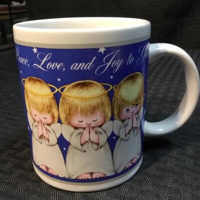 Hallmark Praying Angels Holiday Mug  YD#012â€“1120â€“00016