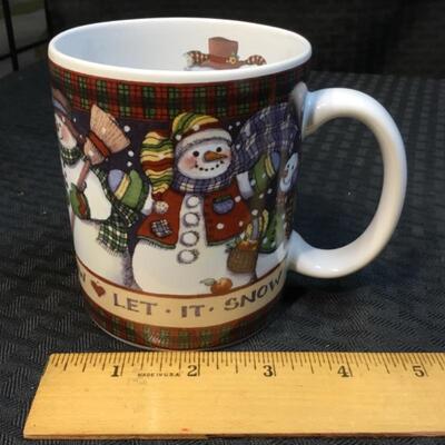 Lang & Wise LTD. Snowman Holiday Mug YD#012-1120-00017