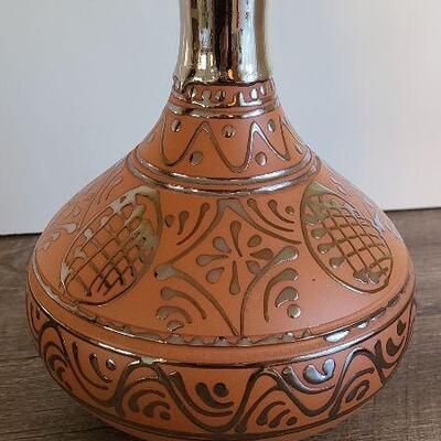 D60: Terra Cotta with Silver Overlay