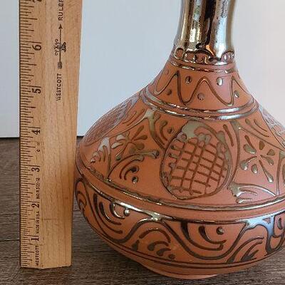 D60: Terra Cotta with Silver Overlay