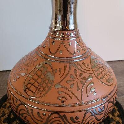 D60: Terra Cotta with Silver Overlay