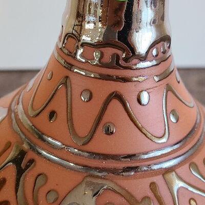 D60: Terra Cotta with Silver Overlay