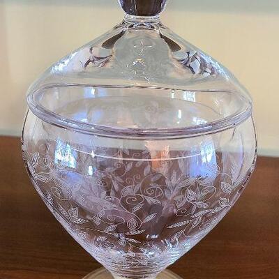 D62: Cystral Serving/Candy Dishes