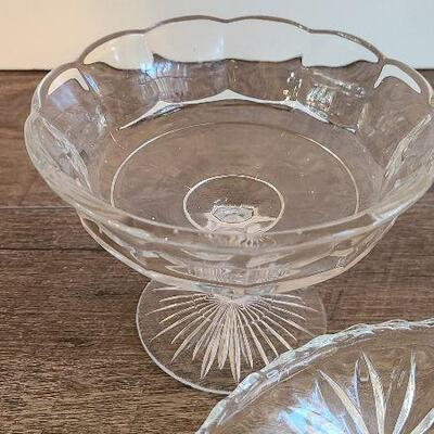 D62: Cystral Serving/Candy Dishes