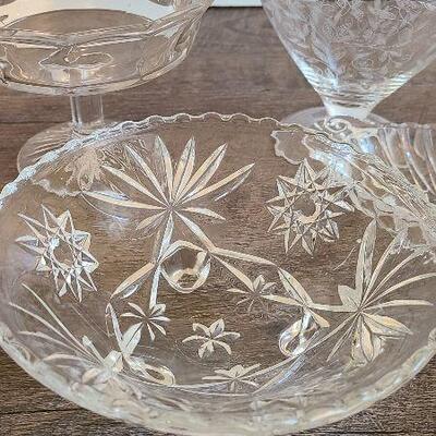 D62: Cystral Serving/Candy Dishes