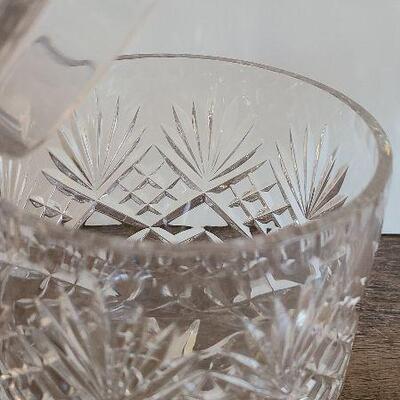 D63: Cut Cystal Candy Jar & Compote