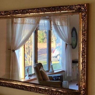 D65: Gold Gilt Mirror