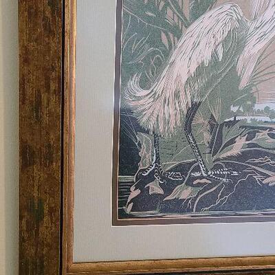 D66: Egret Print
