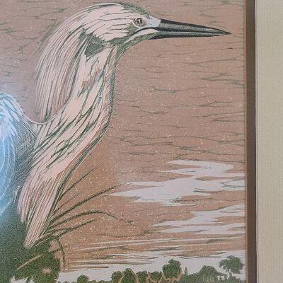D66: Egret Print