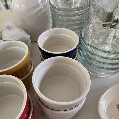 D72: Lot of Ramakins and More