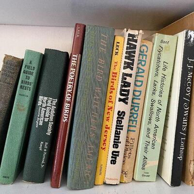 F96: Collection of Vintage Books about Birds