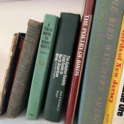 F96: Collection of Vintage Books about Birds