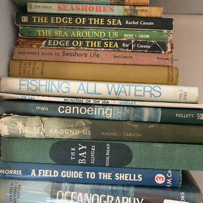 F97: Collection of Vintage Books about the Sea
