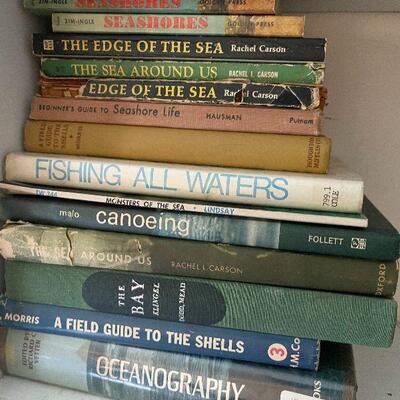F97: Collection of Vintage Books about the Sea