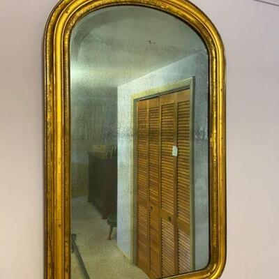 M137: Vintage Framed Mirror