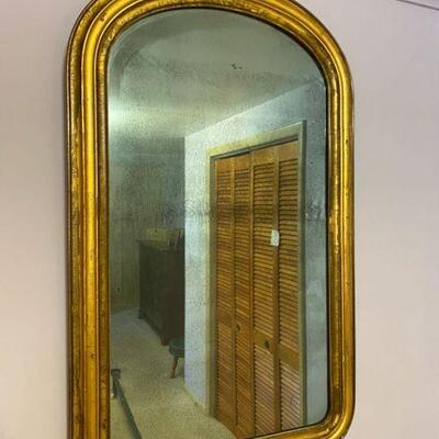 M137: Vintage Framed Mirror
