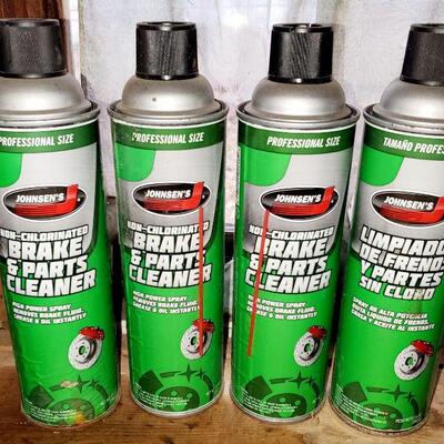 BRAKE & PARTS CLEANER 4 ITEMS 