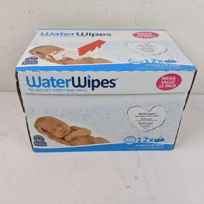 WaterWipes Sensitive Baby Wipes, Unscented, 720 Count (12 Packs of 60) - New