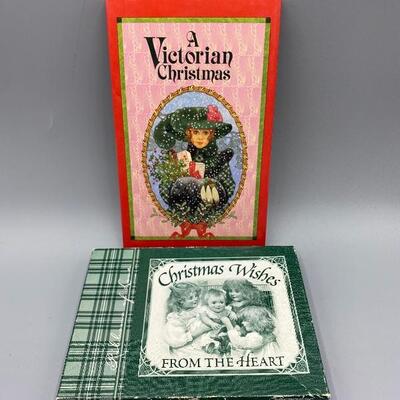 Christmas Wishes from the Heart & A Victorian Christmas Small Books