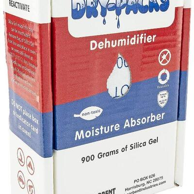 Barcode for 900 Gram Silica Gel Dehumidifying Box by Dry-Pack - New