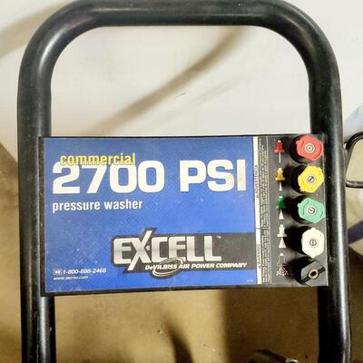 EXCELL 2700 PSI POWER WASHER 