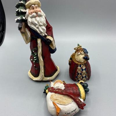Rustic Santa Claus Ornaments and Figurine YD#011-1120-00191