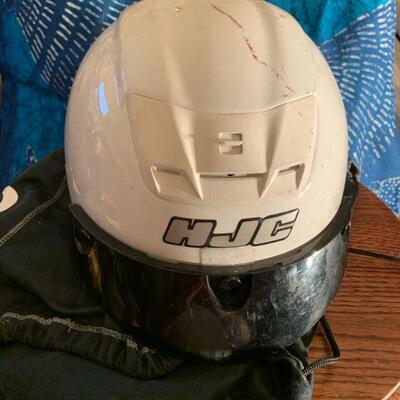 XL HJC motorcycle helmet and dust bag