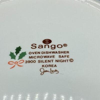 Christmas Serving Bowl by Sango