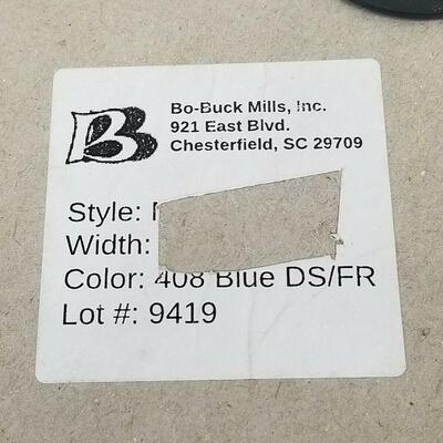300 yds 1.5 inch Blue Seat Belt Type Webbing Strapping Nylon
