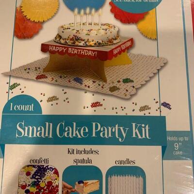 Small cake party kit New in Box