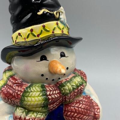 Ceramic Snowman Soap Dispenser YD#012-1120-00006