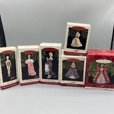 Hallmark Barbie Collector's Series Ornament Lot YD#012-1120-00029