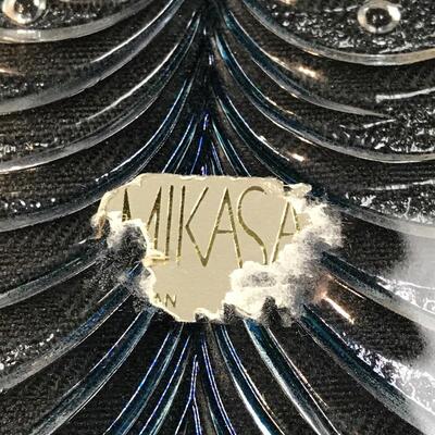 MikasaÂ® Glass Holiday Platter