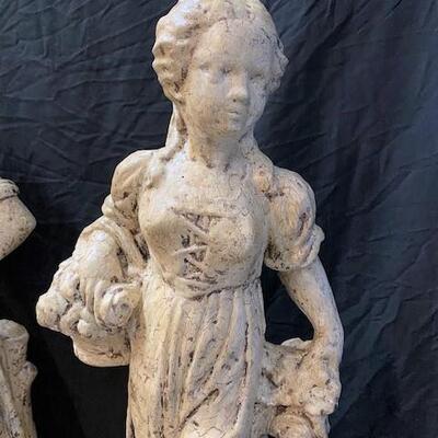 LOT#1: Tuscan Style Statues