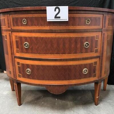 LOT#2: Believed to be Inlaid Commode