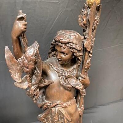 LOT#9: Neoclassical Bronze Statues