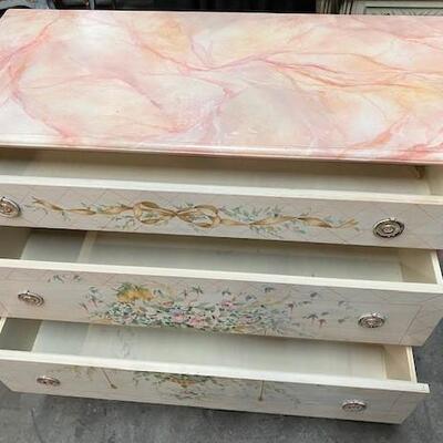 LOT#11: Painted Chest of Drawers