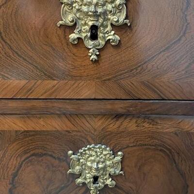 LOT#12: Believed to be Antique Italian Marble Top Commode