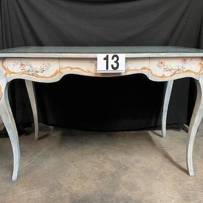 LOT#13: Painted Desk/Vanity