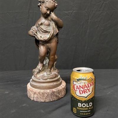 LOT#24: Theodore & Alexander Bronze Cherub #1