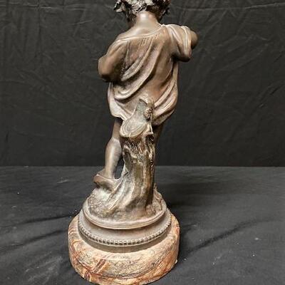 LOT#25: Theodore & Alexander Bronze Cherub #2