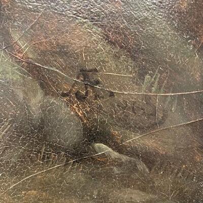 LOT#39: "Girl in a Meadow" by Alexandre Francois