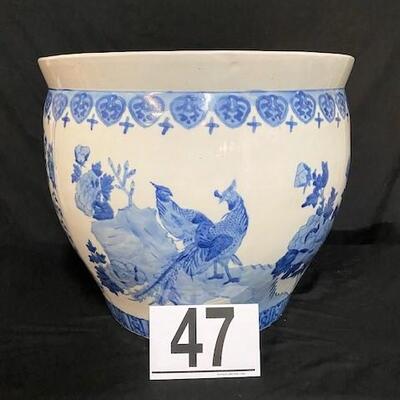 LOT#47: Large Asian Planter #2