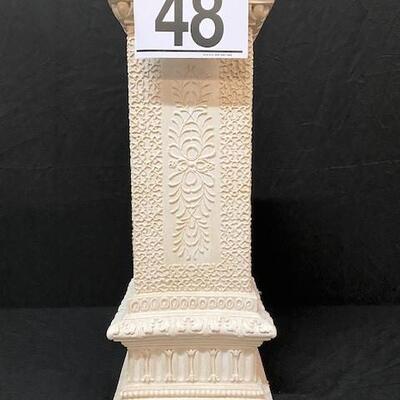 LOT#48: Ceramic Pedestal