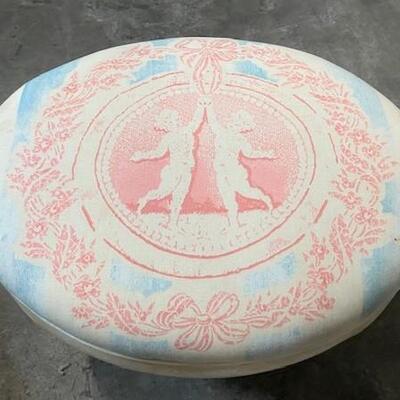 LOT#54: Provincial Chair with Ottoman