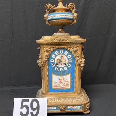 LOT#59: Louis XVI Serves Style Clock