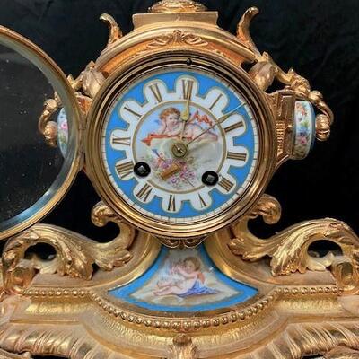 LOT#61: Gilted Machenaud of Paris Clock