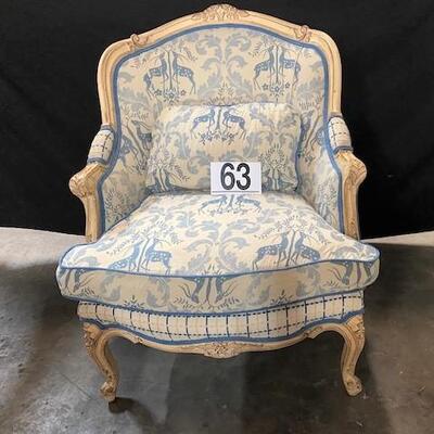 LOT#63: Provincial Parlor Chair